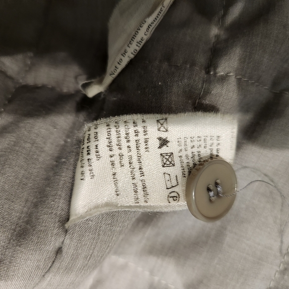 Men's Lacoste Grey Wool Coat Size 50- Excellent condition! - Picture 8 of 9